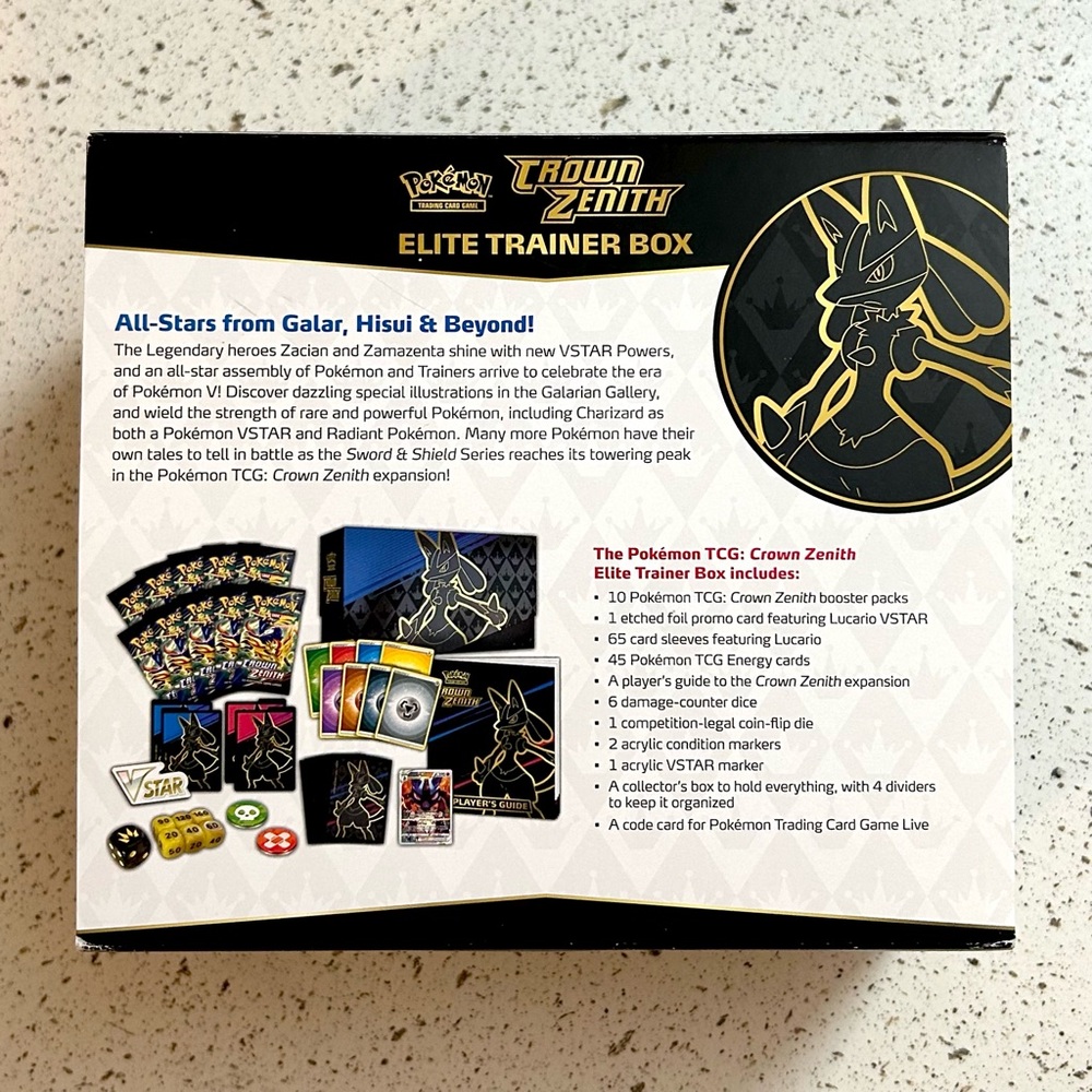 Pokémon Sword & Shield: Crown Zenith ETB - Cards & More! - Picture 2 of 9